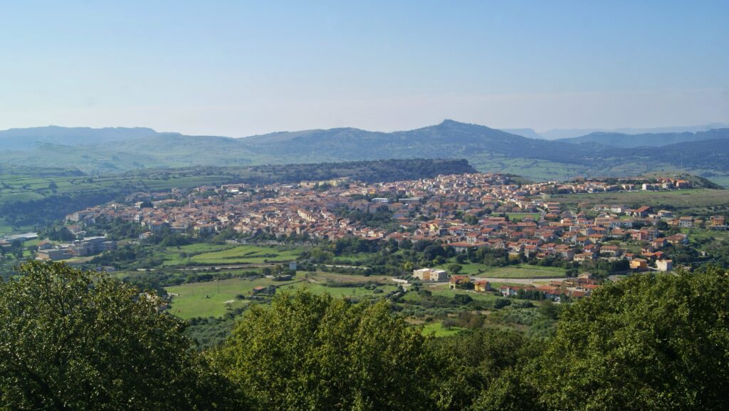 Panorama comune di Thiesi