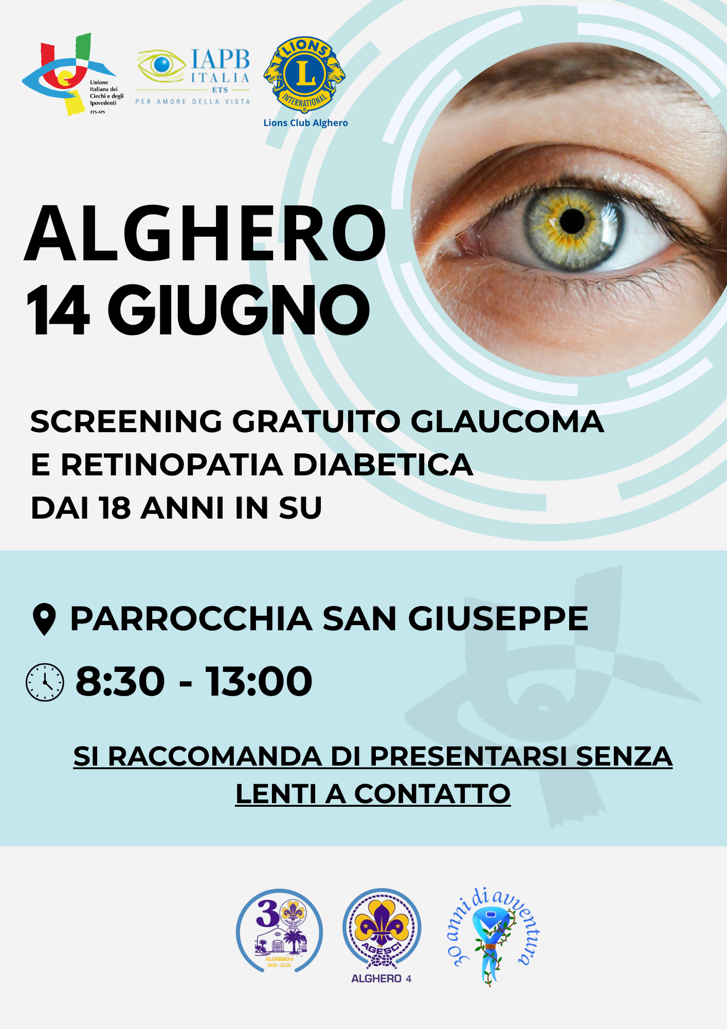Screening gratuito Alghero